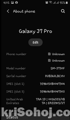 Samsung j7 pro